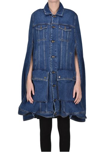 Giaccone oversize Kate in denim