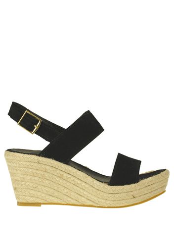 Sandali espadrillas in suede