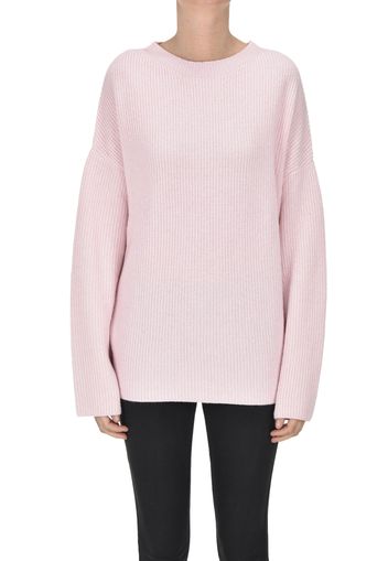 Pullover a costine oversize