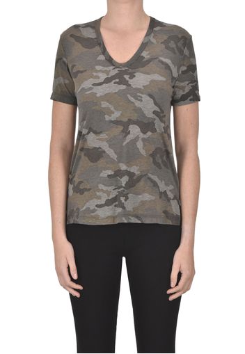 T-shirt stampa camuflage