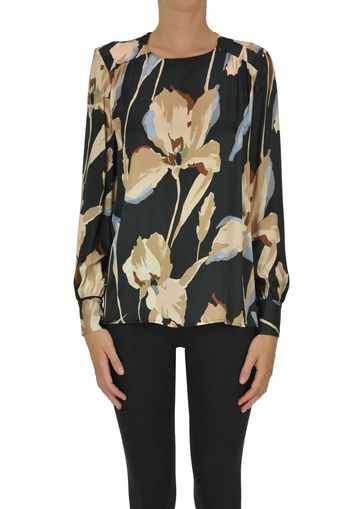 Blusa in viscosa floreale