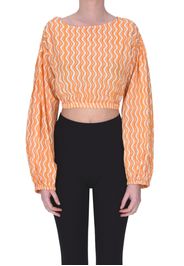 Top cropped stampa optical