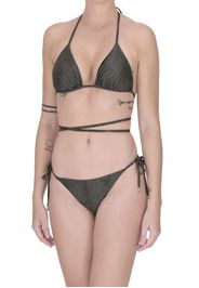 Bikini a triangolo con lurex