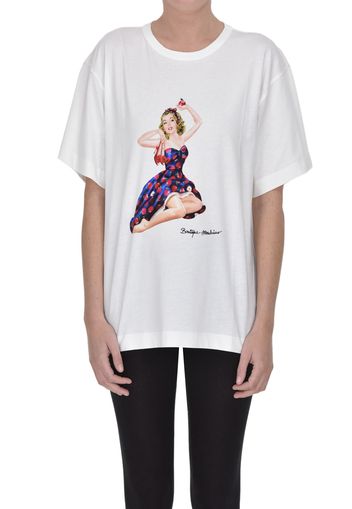 T-shirt stampa Pin-up