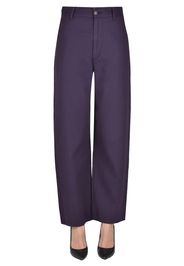 Pantaloni gamba ampia