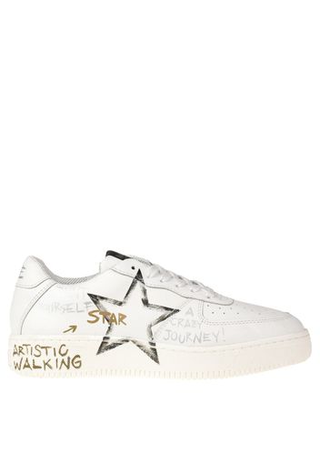 Sneakers Manhattan in pelle