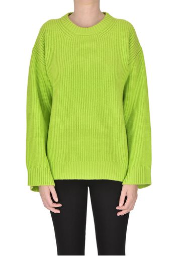 Pullover oversize a costine