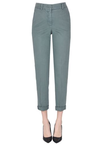 Pantaloni chino in cotone