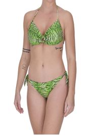 Bikini stampa animalier con lurex