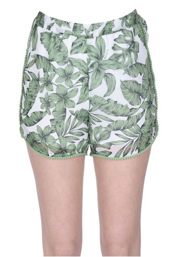 Shorts stampa floreale