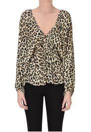 Blusa stampa animalier