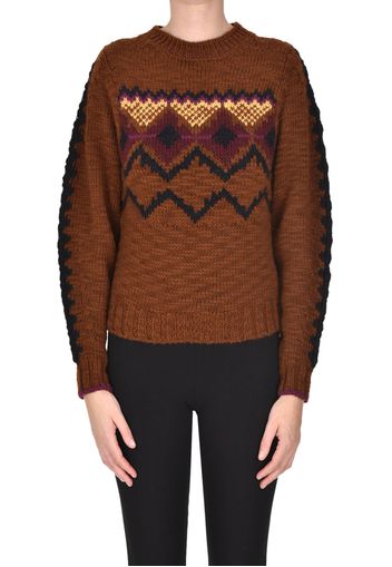 Pullover in maglia tricot