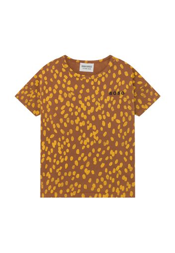 T-shirt pois in cotone bio