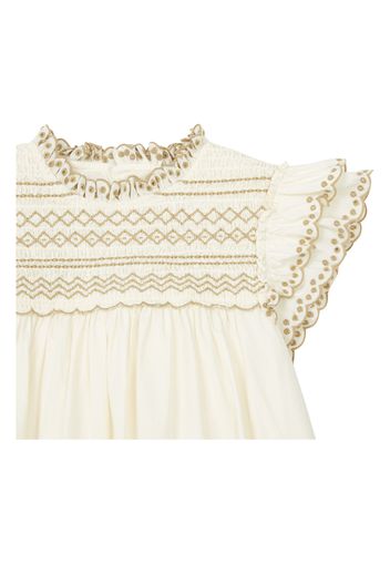 Bijou Embroidered Dress