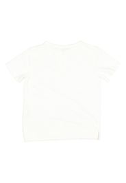 T-Shirt in cotone bio con bottoni