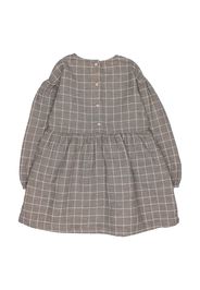 Checked Cotton Muslin Dress