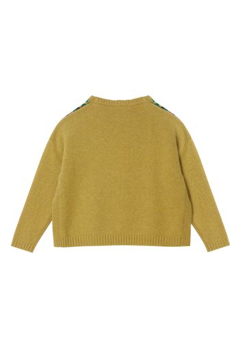 Jeon Responsible Wool and Recycled Nylon Jacquard Jumper