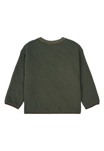 Crabapple Quilted Sweatshirt