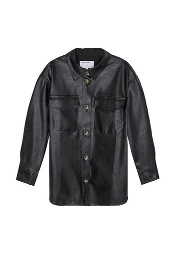 Marie Recycled Leather Overshirt