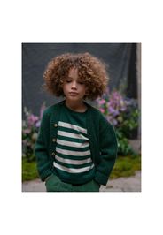 Organic Cotton Striped Sweatshirt