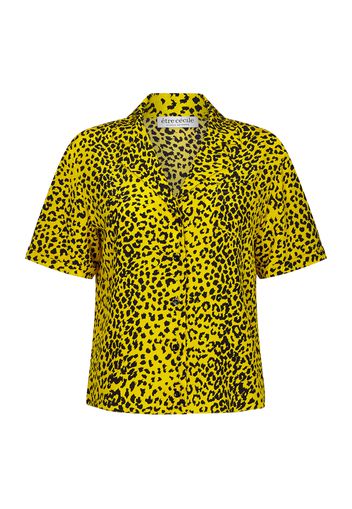 Camicia leopardo in seta