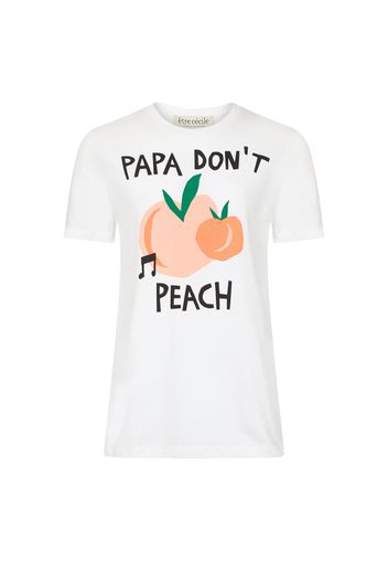 T-shirt Papa Dont Peach in cotone bio