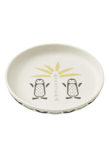 Penguin Bamboo Plate