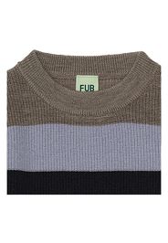 Thick Stripe Merino Wool Jumper