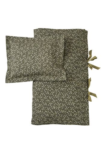 Set biancheria da letto cotone fantasia fiori Moss