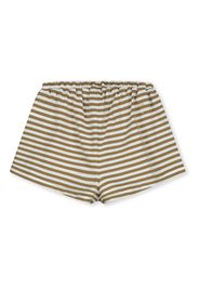 Organic Cotton Oversize Striped Shorts