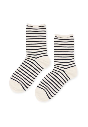 Calzini Nautical Stripe Crew