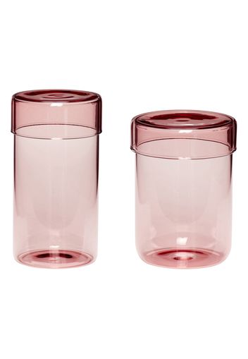 Vaso in vetro - set di 2