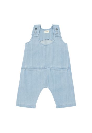 Salopette Chambray Cotone Bio Noé