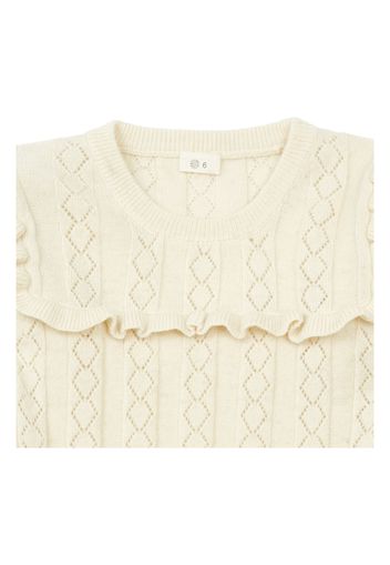 Eloïse Woollen Openwork Jumper