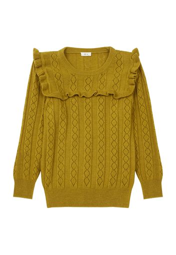 Eloïse Woollen Openwork Jumper