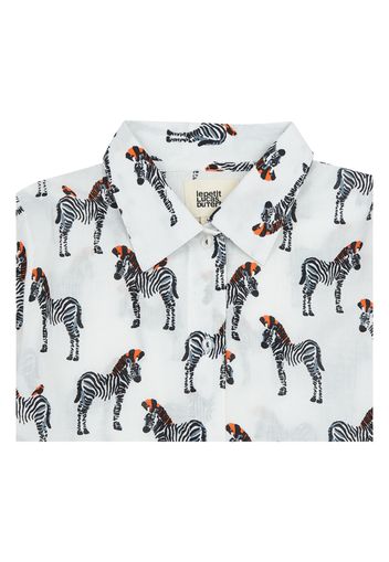 Exclusive Collaboration Le Petit Lucas du Tertre x Smallable - Zebra Pyjamas