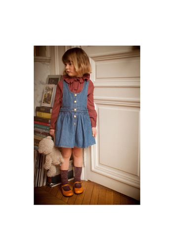 Solia Denim Apron Dress