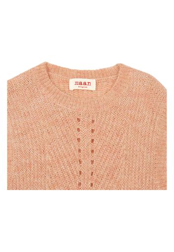 Pull Sans Manches Laine Mohair