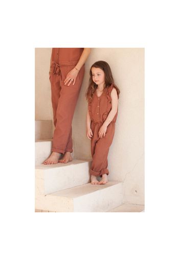 Exclusive Marlot x Smallable - Toscane Organic Cotton Muslin Jumpsuit