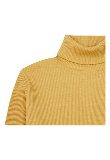 Jules Ribbed Organic Cotton Turtleneck