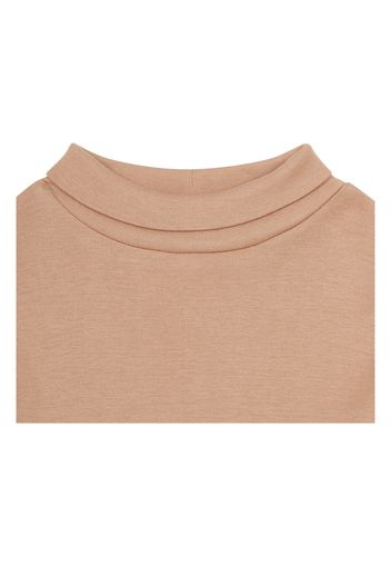 Organic Cotton Ribbed Polo Neck