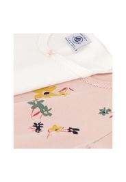 Organic Cotton Flower T-shirts - Set of 2