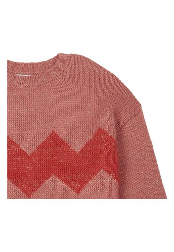 Zig Zag Knitted Jumper