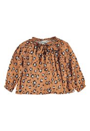 Animal Lurex Blouse