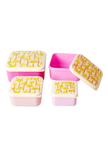 Lunch Box Palme - Set da 4