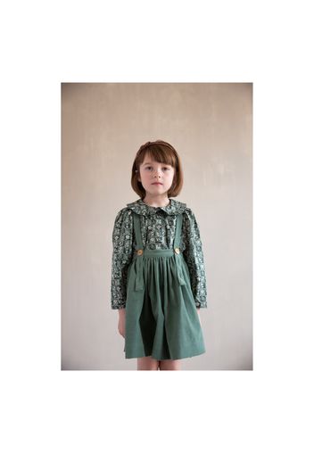 Mavis Corduroy Suspender Skirt