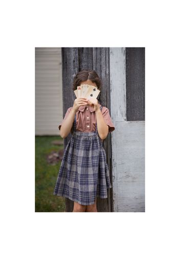 Eloise Linen and Cotton Apron Dress