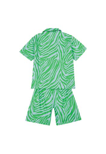 Esclusiva Suzie Winkle x Smallable Pyjama Party - Camicia del pigiama + Pantaloncini Swan