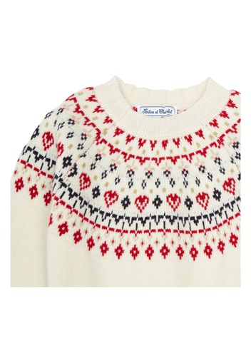 Pull Laine Jacquard - Collection Noël -