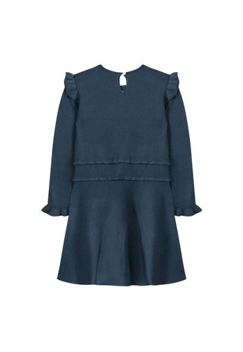 Embroidered Woollen Dress